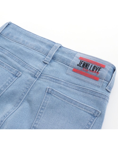 JENNI love（ジェニィラブ）の「カットオフフレアデニムパンツ（デニムパンツ・キッズ・サックスブルー/ブルー・130cm/140cm/150cm/160cm）」の17枚目の写真