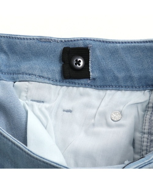 JENNI love（ジェニィラブ）の「カットオフフレアデニムパンツ（デニムパンツ・キッズ・サックスブルー/ブルー・130cm/140cm/150cm/160cm）」の19枚目の写真