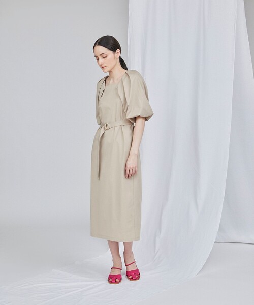 セール】パフスリーブジャージワンピース（ワンピース）｜Diagram  