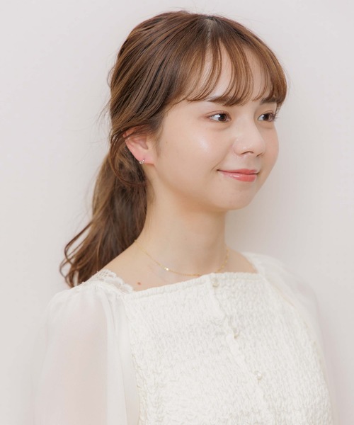 flower（フラワー）の「リトルファミリアピアス（ピアス（片耳用）・レディース・ゴールド/シルバー・FREE）」の13枚目の写真