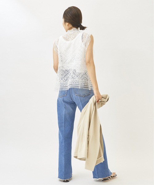 plage（プラージュ）の「【R’IAM】リバーレース ブラウス◆（シャツ/ブラウス・レディース・ホワイト/ブラック・FREE）」の22枚目の写真