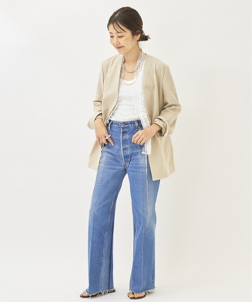 plage（プラージュ）の「【R’IAM】リバーレース ブラウス◆（シャツ/ブラウス・レディース・ホワイト/ブラック・FREE）」の6枚目の写真