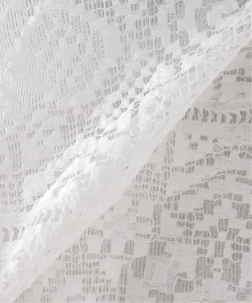 plage（プラージュ）の「【R’IAM】リバーレース ブラウス◆（シャツ/ブラウス・レディース・ホワイト/ブラック・FREE）」の17枚目の写真