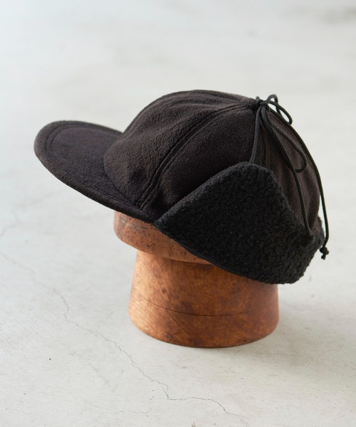 Mighty Shine（マイティシャイン）の「Fleece Camper Cap / 1223016 MIGHTY SHINE マイティシャイン フリースキャップ（キャップ・メンズ・ブラック/グレー/ベージュ・M/L）」の19枚目の写真