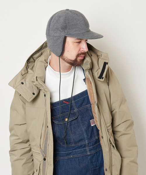 Mighty Shine（マイティシャイン）の「Fleece Camper Cap / 1223016 MIGHTY SHINE マイティシャイン フリースキャップ（キャップ・メンズ・ブラック/グレー/ベージュ・M/L）」の5枚目の写真