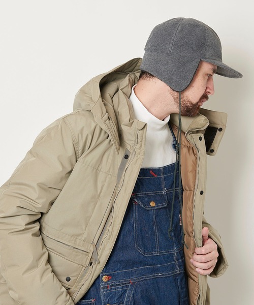 Mighty Shine（マイティシャイン）の「Fleece Camper Cap / 1223016 MIGHTY SHINE マイティシャイン フリースキャップ（キャップ・メンズ・ブラック/グレー/ベージュ・M/L）」の6枚目の写真
