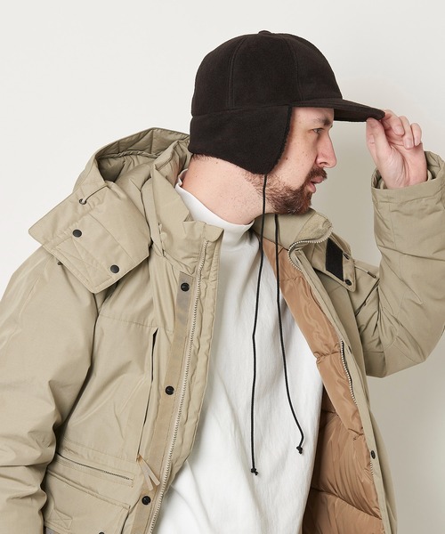Mighty Shine（マイティシャイン）の「Fleece Camper Cap / 1223016 MIGHTY SHINE マイティシャイン フリースキャップ（キャップ・メンズ・ブラック/グレー/ベージュ・M/L）」の12枚目の写真