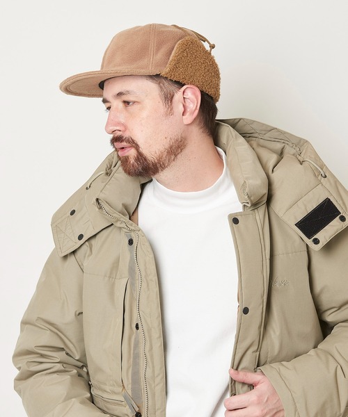 Mighty Shine（マイティシャイン）の「Fleece Camper Cap / 1223016 MIGHTY SHINE マイティシャイン フリースキャップ（キャップ・メンズ・ブラック/グレー/ベージュ・M/L）」の14枚目の写真