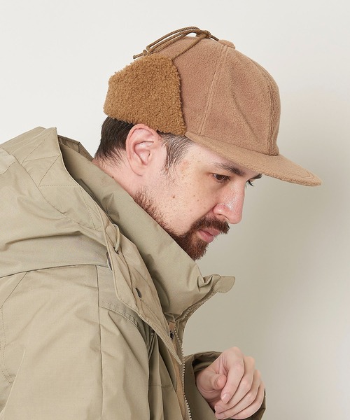 Mighty Shine（マイティシャイン）の「Fleece Camper Cap / 1223016 MIGHTY SHINE マイティシャイン フリースキャップ（キャップ・メンズ・ブラック/グレー/ベージュ・M/L）」の16枚目の写真