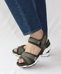 ナイロンベルクロスポーツサンダル【低反発スポンジ入り】