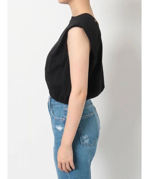 EVRIS(エヴリス)の「バックチェーンモチーフトップス(Tシャツ/カットソー・レディース・ホワイト/ブラック・FREE)」の20枚目の写真