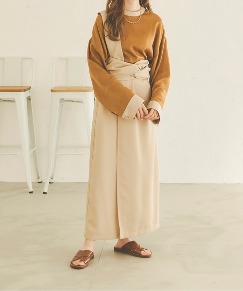 Ambre Neige（アンブルネージュ）の「ヴィンテージサテンシャツ／【WEB/EC限定商品】（シャツ/ブラウス・レディース・アイボリー/マスタード・FREE）」の22枚目の写真