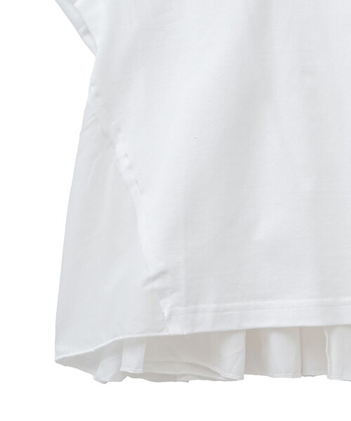 CLANE（クラネ）の「【CLANE/クラネ】BACK FRILL T-SHIRT/バック