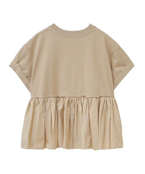 CLANE（クラネ）の「【CLANE/クラネ】BACK FRILL T-SHIRT/バック