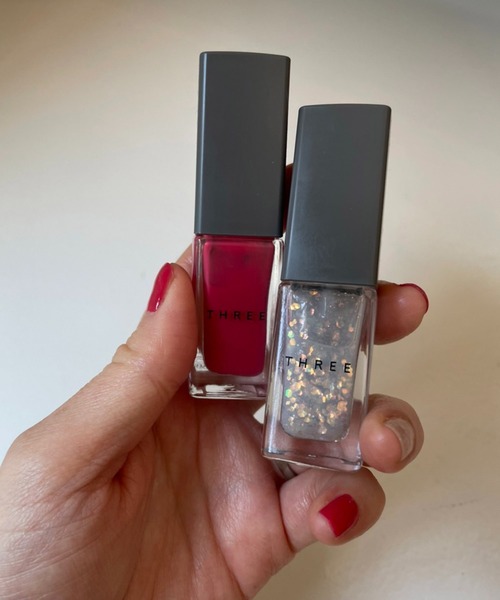 MAISON SPECIAL（メゾンスペシャル）の「＜THREE COLLABORATION＞I TALK TO THE WIND Tシャツ+THREEネイルポリッシュ2色キッド【MAISON SPECIAL/メゾンスペシャル】（マニキュア/ジェルネイル・レディース・ブラック/ホワイト/グレー・FREE）」の19枚目の写真