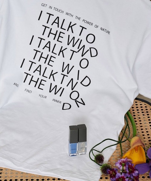 MAISON SPECIAL（メゾンスペシャル）の「＜THREE COLLABORATION＞I TALK TO THE WIND Tシャツ+THREEネイルポリッシュ2色キッド【MAISON SPECIAL/メゾンスペシャル】（マニキュア/ジェルネイル・レディース・ブラック/ホワイト/グレー・FREE）」の8枚目の写真