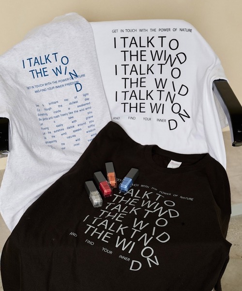 MAISON SPECIAL（メゾンスペシャル）の「＜THREE COLLABORATION＞I TALK TO THE WIND Tシャツ+THREEネイルポリッシュ2色キッド【MAISON SPECIAL/メゾンスペシャル】（マニキュア/ジェルネイル・レディース・ブラック/ホワイト/グレー・FREE）」の15枚目の写真
