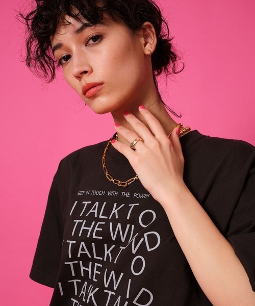 MAISON SPECIAL（メゾンスペシャル）の「＜THREE COLLABORATION＞I TALK TO THE WIND Tシャツ+THREEネイルポリッシュ2色キッド【MAISON SPECIAL/メゾンスペシャル】（マニキュア/ジェルネイル・レディース・ブラック/ホワイト/グレー・FREE）」の6枚目の写真