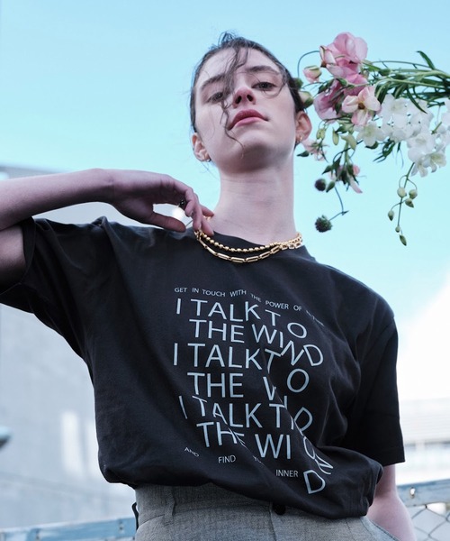 MAISON SPECIAL（メゾンスペシャル）の「＜THREE COLLABORATION＞I TALK TO THE WIND Tシャツ+THREEネイルポリッシュ2色キッド【MAISON SPECIAL/メゾンスペシャル】（マニキュア/ジェルネイル・レディース・ブラック/ホワイト/グレー・FREE）」の18枚目の写真