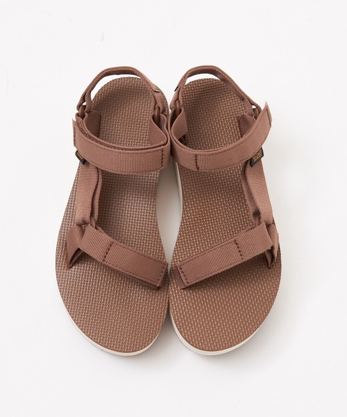PICHE ABAHOUSE(ピシェ アバハウス)の「●Teva/FLATFORM UNIVERSAL ボリュームソールサンダル(サンダル・レディース・ブラウン/ブラック・8/7/6)」の3枚目の写真