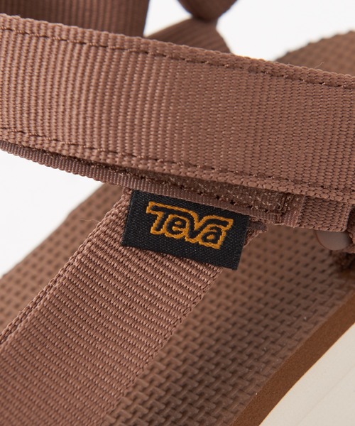 PICHE ABAHOUSE(ピシェ アバハウス)の「●Teva/FLATFORM UNIVERSAL ボリュームソールサンダル(サンダル・レディース・ブラウン/ブラック・8/7/6)」の6枚目の写真