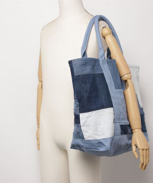 hobo ホーボー CARRY-ALL TOTE UPCYCLED トートバッグ hobo（ホーボー）の「【hobo / ホーボー】CARRY-ALL TOTE UPCYCLED