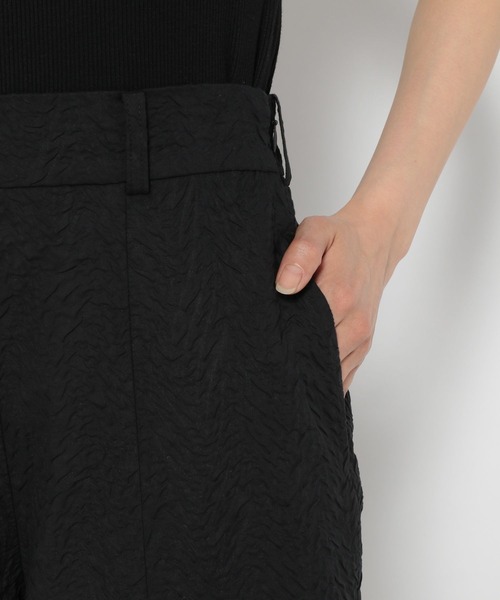 PAGEBOY(ページボーイ)の「CORE / 3Dジャガードミディアムパンツ(その他パンツ・レディース・オフホワイト/ブラック・FREE)」の14枚目の写真