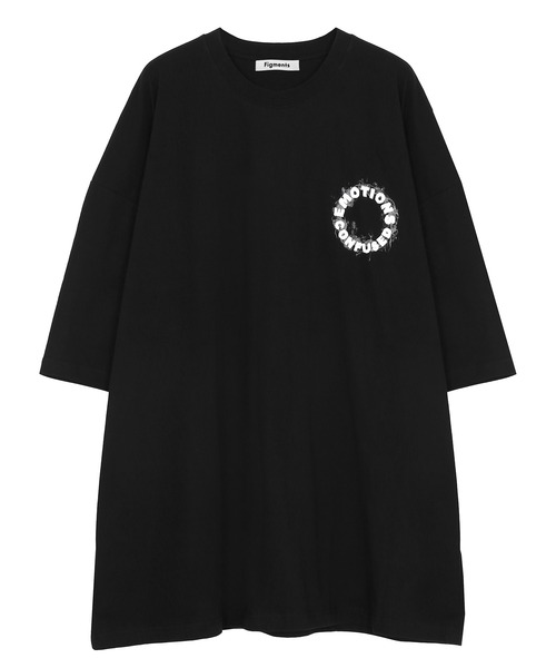 Figments（フィグメンツ）の「EMOTIONS Tシャツ（Tシャツ/カットソー・レディース・ホワイト/ブラック・FREE）」の7枚目の写真