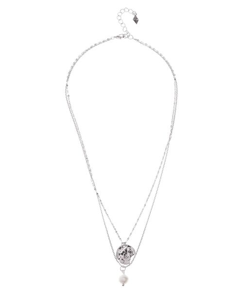 RESEXXY(リゼクシー)の「メタルパーツコンビネックレス(ネックレス・レディース・シルバー/ゴールド・FREE)」の2枚目の写真