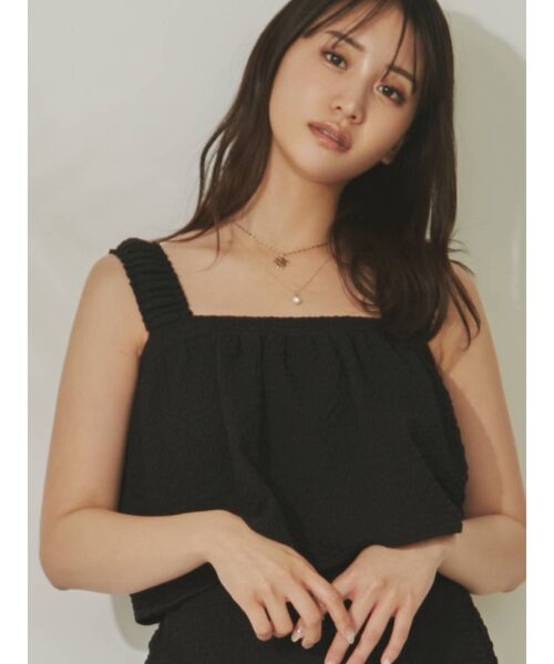 RESEXXY(リゼクシー)の「メタルパーツコンビネックレス(ネックレス・レディース・シルバー/ゴールド・FREE)」の3枚目の写真