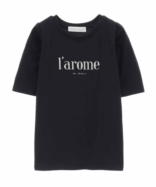 31 Sons de mode(トランテアン ソン ドゥ モード)の「タック&ギャザースリーブロゴTシャツ(Tシャツ/カットソー・レディース・ブラック/オフホワイト/イエロー・36)」の13枚目の写真