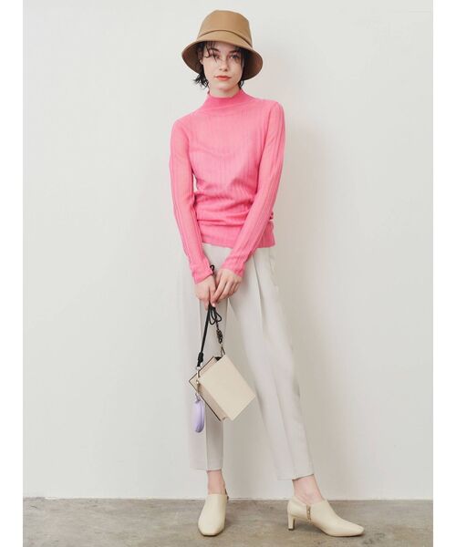 ELENDEEK(エレンディーク)の「フェイクレザーバケットハット(ハット・レディース・ブラック/ベージュ・FREE)」の12枚目の写真