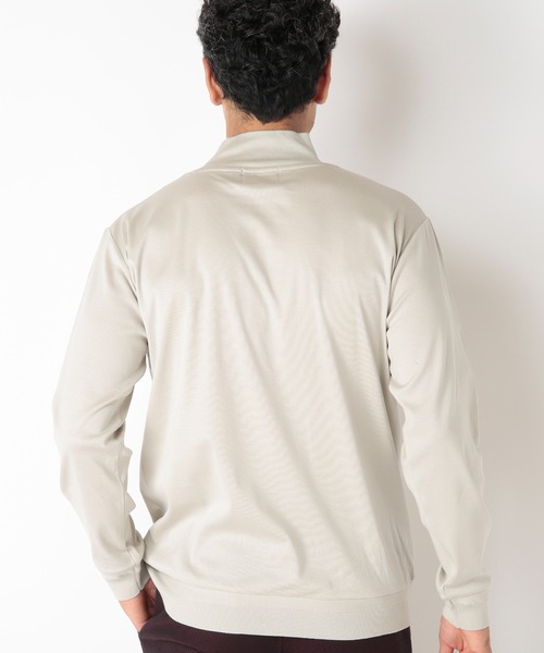 MEN'S BIGI（メンズビギ）の「60/2マーセライズジャージモックネックニット（ニット/セーター・メンズ・ブラック/オフホワイト/オレンジ・01/02/03）」の16枚目の写真