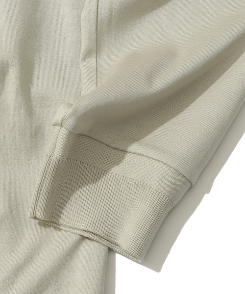 MEN'S BIGI（メンズビギ）の「60/2マーセライズジャージモックネックニット（ニット/セーター・メンズ・ブラック/オフホワイト/オレンジ・01/02/03）」の18枚目の写真