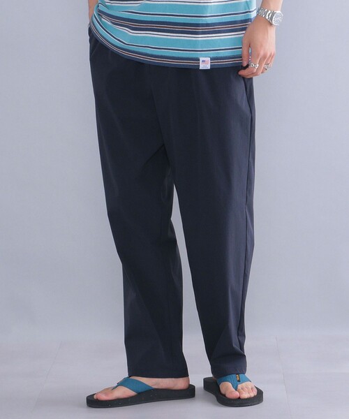 SHIPS（シップス）の「RE...SHIPS:〈撥水/ストレッチ〉ナイロン テーパード イージーパンツ（その他パンツ・メンズ・ネイビー/オリーブ・LARGE/SMALL/MEDIUM）」の3枚目の写真