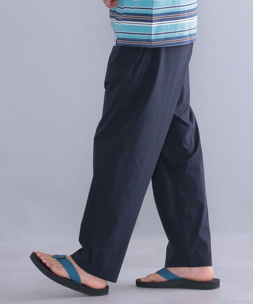 SHIPS（シップス）の「RE...SHIPS:〈撥水/ストレッチ〉ナイロン テーパード イージーパンツ（その他パンツ・メンズ・ネイビー/オリーブ・LARGE/SMALL/MEDIUM）」の4枚目の写真