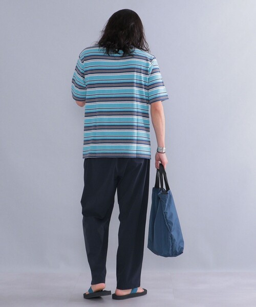 SHIPS（シップス）の「RE...SHIPS:〈撥水/ストレッチ〉ナイロン テーパード イージーパンツ（その他パンツ・メンズ・ネイビー/オリーブ・LARGE/SMALL/MEDIUM）」の9枚目の写真