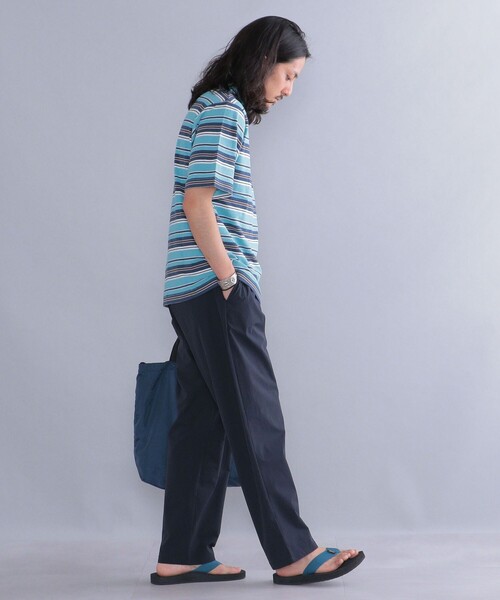 SHIPS（シップス）の「RE...SHIPS:〈撥水/ストレッチ〉ナイロン テーパード イージーパンツ（その他パンツ・メンズ・ネイビー/オリーブ・LARGE/SMALL/MEDIUM）」の10枚目の写真