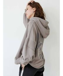 GYDA | RADNESS BUNNYアームリブBIGパーカー(パーカー)