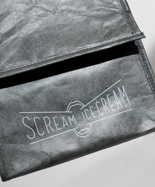 SALON adam et rope'（サロン アダム エ ロペ）の「【SCREAM ICE CREAM for SALON】ランチバッグ/保冷バッグ（ハンドバッグ・レディース・チャコールグレー/ベージュ・FREE）」の16枚目の写真