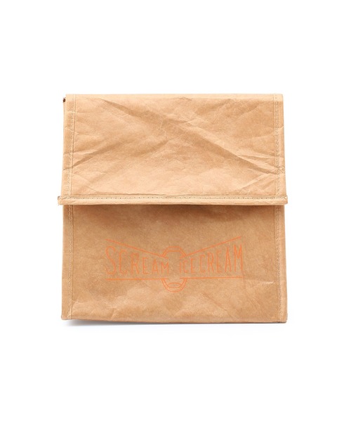 SALON adam et rope'（サロン アダム エ ロペ）の「【SCREAM ICE CREAM for SALON】ランチバッグ/保冷バッグ（ハンドバッグ・レディース・チャコールグレー/ベージュ・FREE）」の18枚目の写真