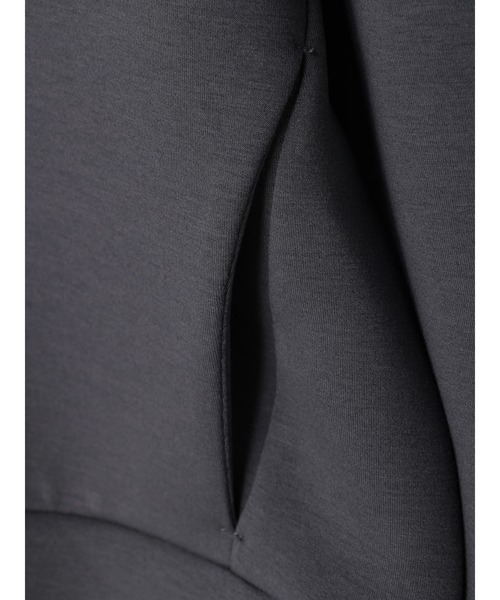 YECCA VECCA(イェッカヴェッカ)の「バックプリーツZIPフーディー(パーカー・レディース・チャコールグレー/モカ/ライトベージュ・FREE)」の21枚目の写真