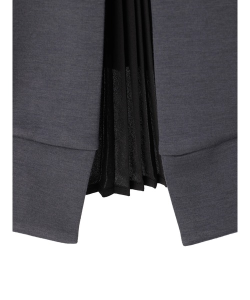 YECCA VECCA(イェッカヴェッカ)の「バックプリーツZIPフーディー(パーカー・レディース・チャコールグレー/モカ/ライトベージュ・FREE)」の22枚目の写真