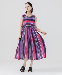 Paradise Picnic | ボイルランダムボーダーワンピース(ワンピース)