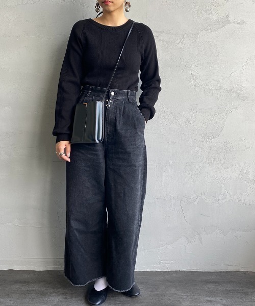 MILLER（ミラー）の「[MILLER/ミラー] 別注 2WAY ニットカーディガン（カーディガン/ボレロ・レディース・ブラック/ネイビー/ブラウン/グレー/レッド/ブラウン系・F）」の17枚目の写真