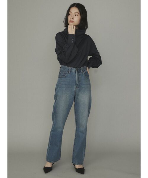 COTORICA（コトリカ）の「ハイネックブラウス（シャツ/ブラウス・レディース・チャコールグレー/ブラック/オフホワイト・FREE）」の19枚目の写真