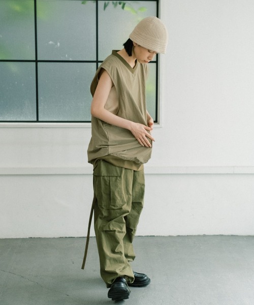 WHIMSIC（ウィムジック）の「【WHIMSIC】M-65フィールドカーゴパンツ（カーゴパンツ・メンズ・ブラック/ベージュ/オリーブ/カーキ/ブルー・FREE）」の21枚目の写真