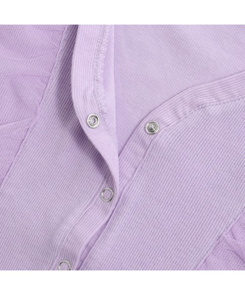 JENNI love（ジェニィラブ）の「チュールフリルテレコカーデ（カーディガン/ボレロ・キッズ・ブラック/ラベンダー/ブラウン・130cm/140cm/150cm/160cm）」の17枚目の写真