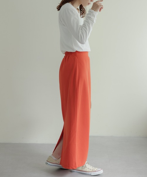 DISCOAT（ディスコート）の「【前後2WAY】リンガーロングスリーブ（Tシャツ/カットソー・レディース・オフホワイト/ブラック/ブラック×ホワイト/ピンク・FREE）」の21枚目の写真