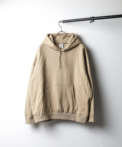 【セール】【CROSS & STITCH】レギュラーウェイト ビッグシルエット裏毛プルオーバーパーカ（パーカー）｜CROSS & STITCH（クロスステッチ）